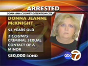 Donna McKnight - Female Sex offender