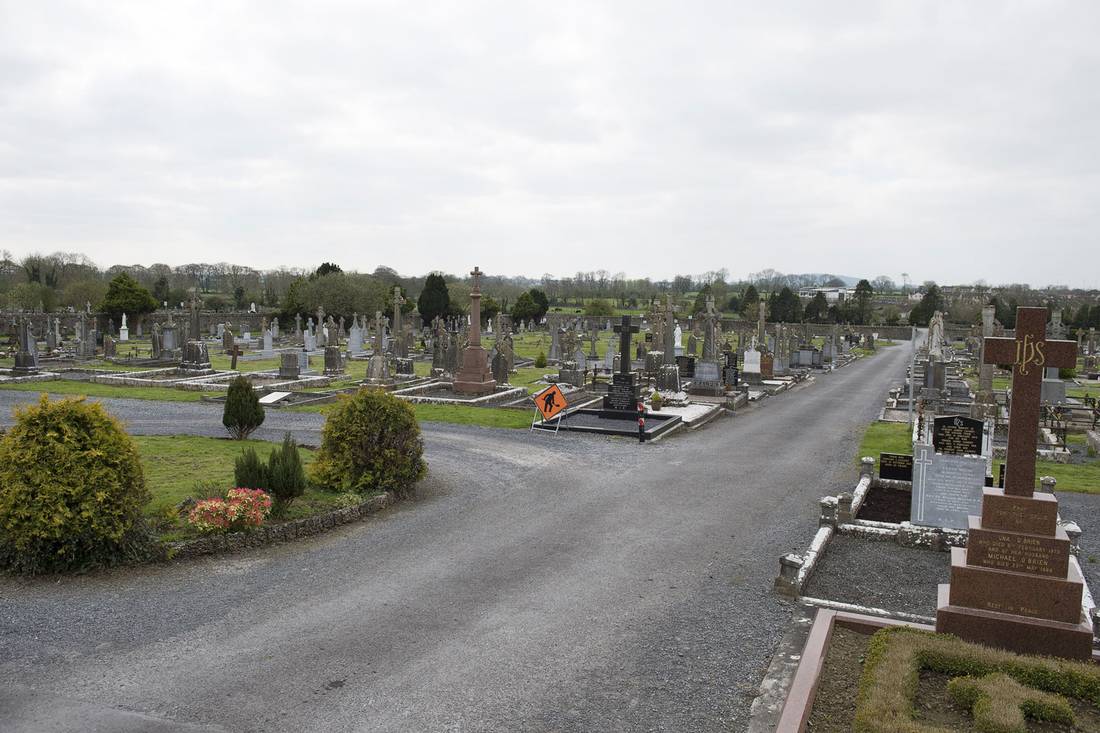 Tuam's main Catholic graveyard lies near the mass grave site where children's remains have lain buried for decades. A survivor of the Tuam home described children being neglected and dying in droves due to whooping cough and other illnesses.