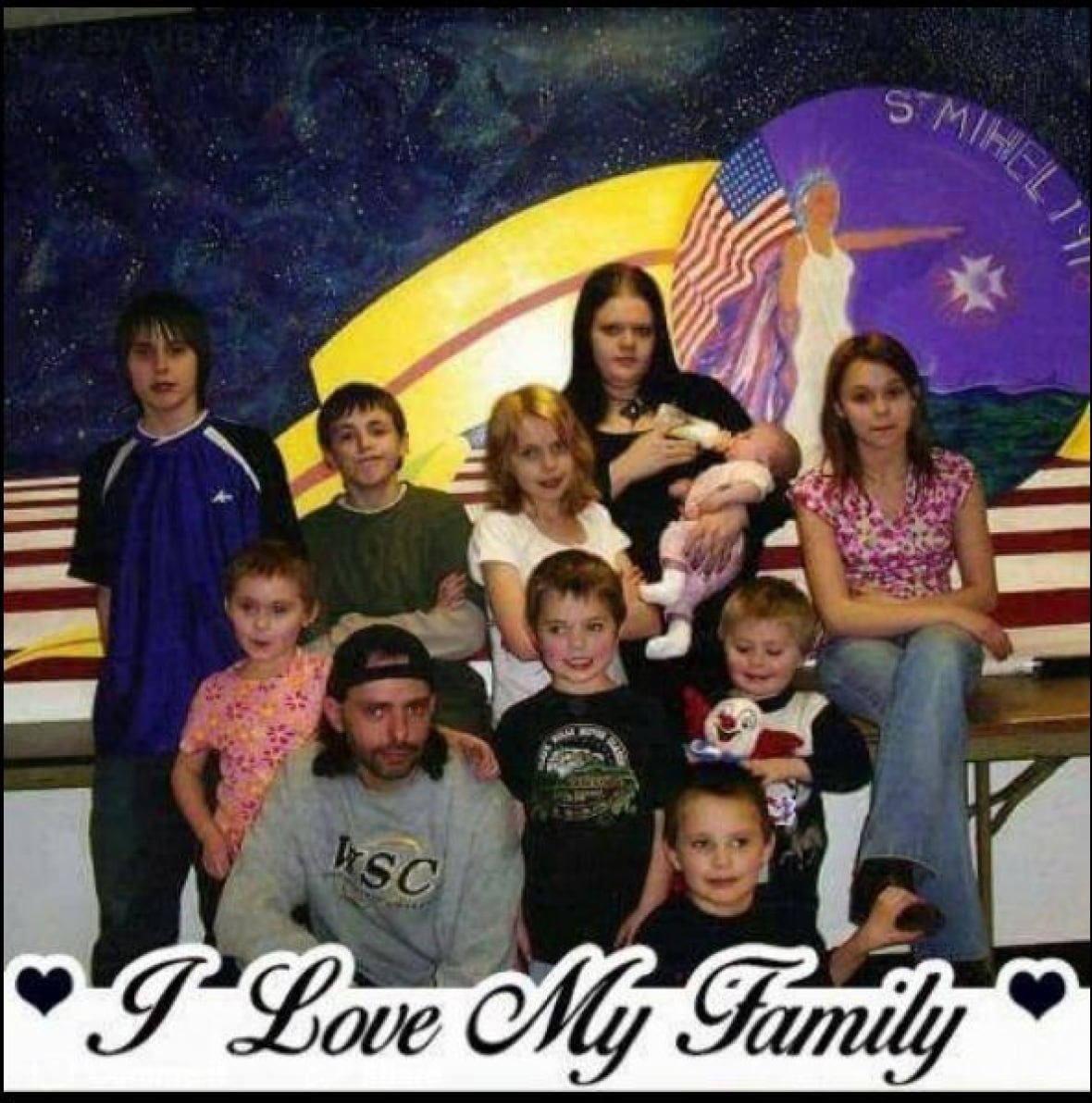 Stanton Family 10 children