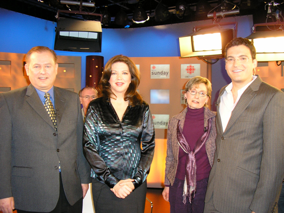 CBC News Sunday- TV Show - paternity Fraud - Canadian Children's Rights Council - Judith Huddart
