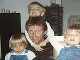 Darrell Trociuk and his three sons.