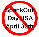 SpankOut Day Logo